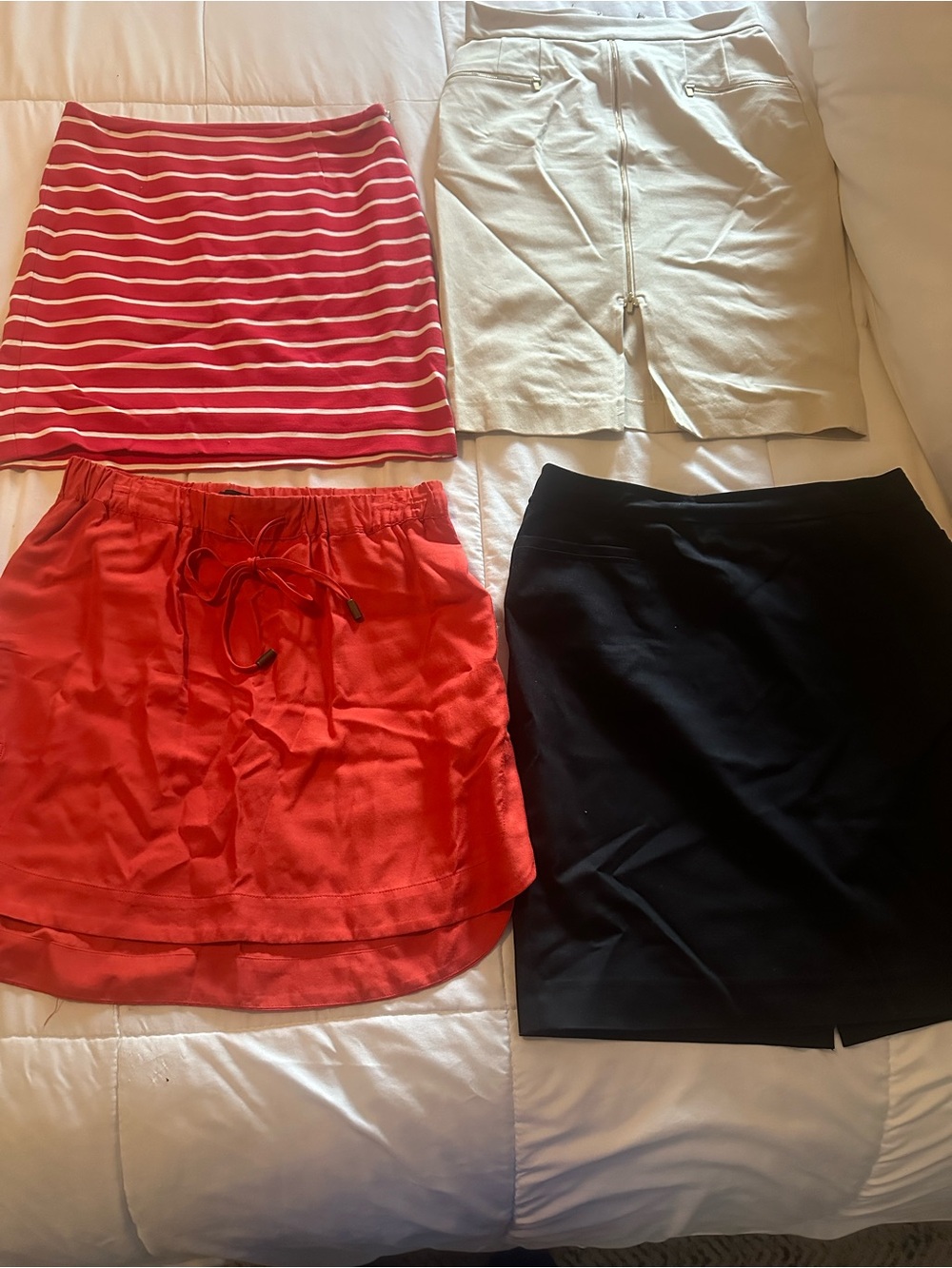 Four skirts -can purchase as set or individually
